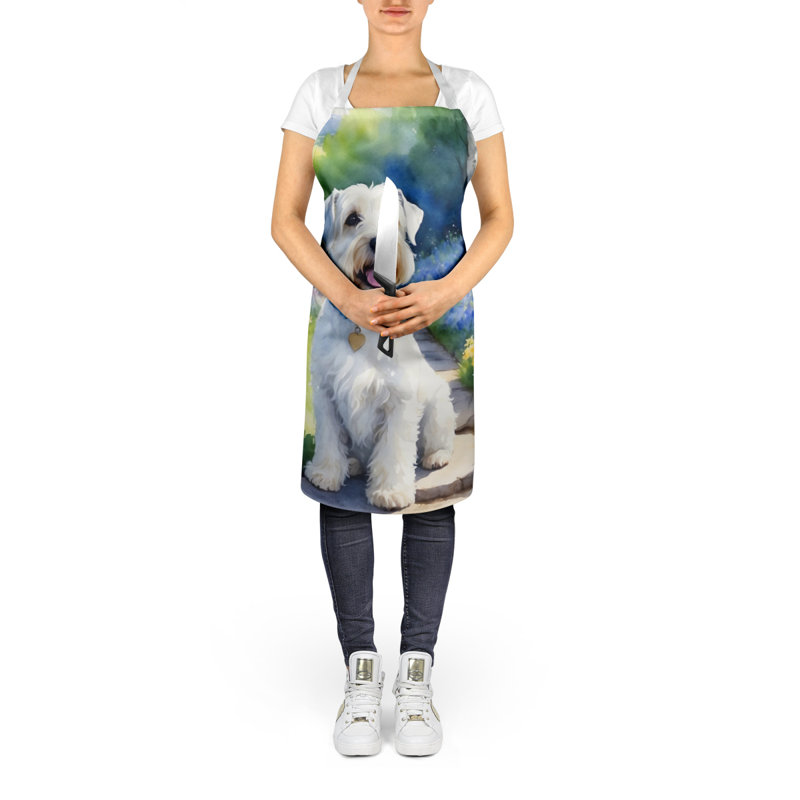 Tablier Sealyham Terrier Spring Path