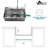 30"L × 18"W Drop-in Single Bowl Stainless Steel Kitchen Sink with Digital Display Workstation Sink-122286265