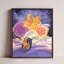 Main dans une nature morte florale surréaliste sur toile murale-1556539941-1556539936