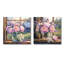 Blush pivoine et lavande - mélange de bouquets assortis - art mural traditionnel sur toile, 2 pièces-1990873093-1990873094-1990873088