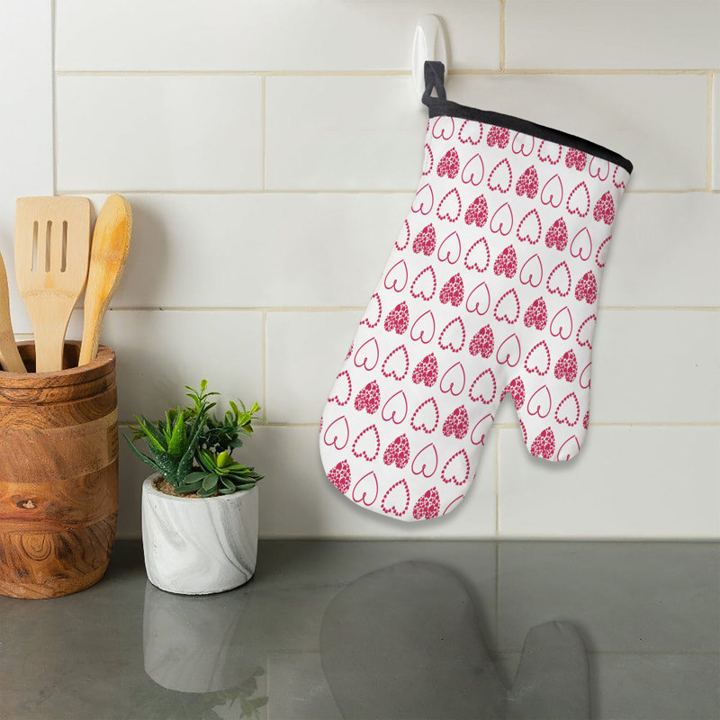 Couvre-lit en coton Hearts of Love Dance