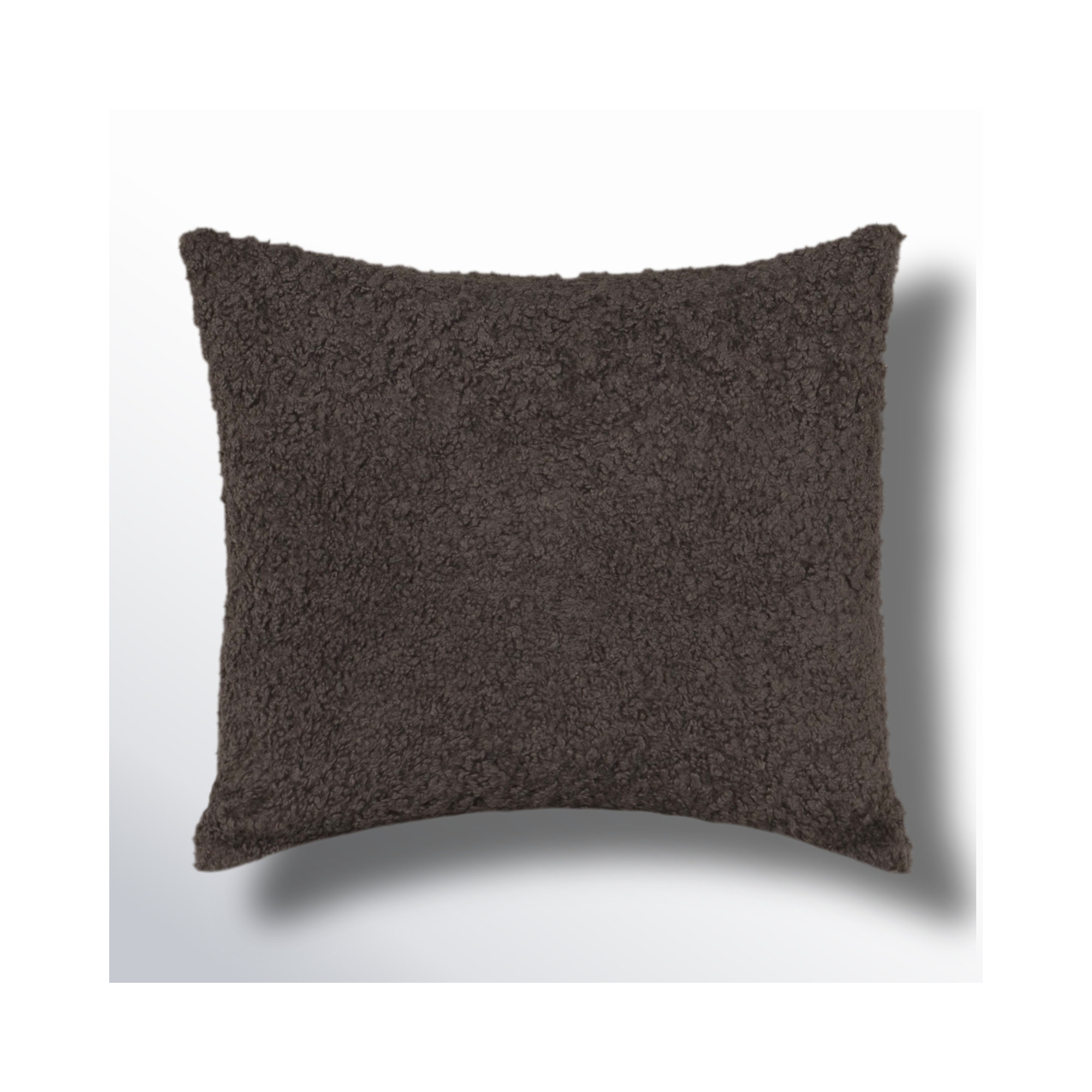 Tiffany Honey 20" x 20" Throw Pillow, Gray, Feather, 
Square 22"