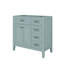 Meuble-lavabo simple 36 po avec tiroirs pratiques-559682075