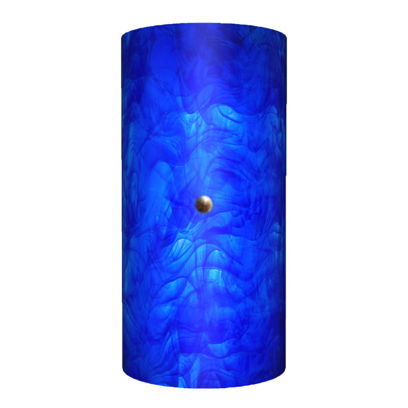 Plafonnier encastré 2 lumières narrow Nishimura, Cobalt