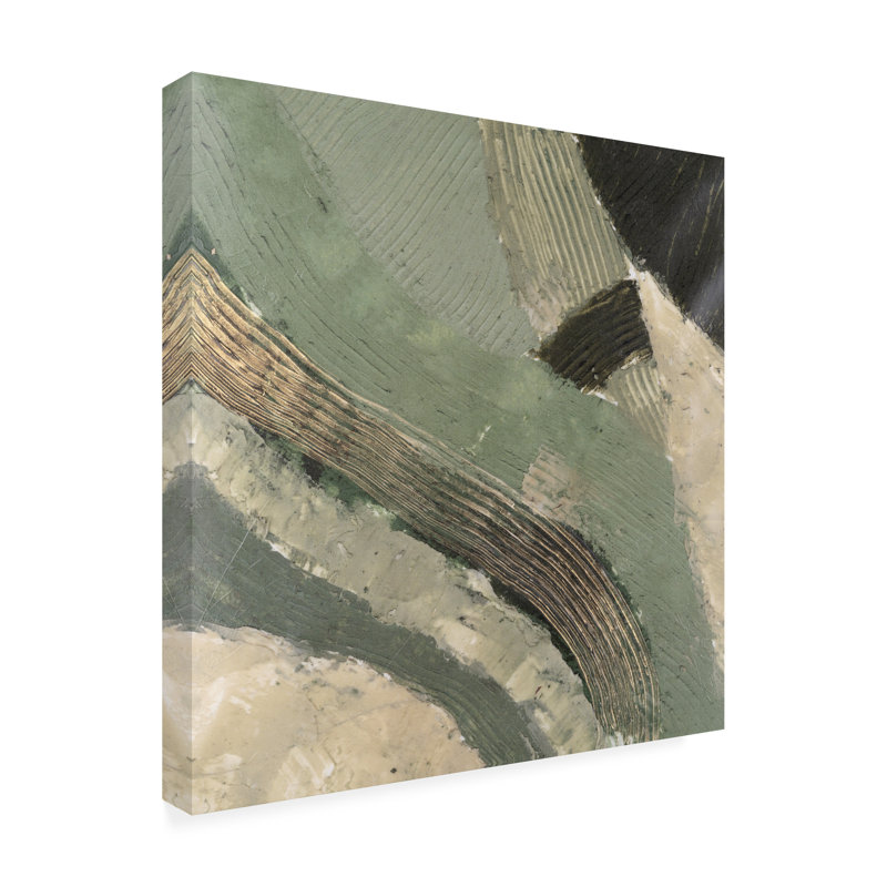 Art mural sur toile Wrought Studio ™ Melissa Wang Moss Prairie II, H 14 po x l 14 po