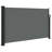 vidaXL Retractable Side Awning Anthracite 47.2x236.2"-113768715-130824825