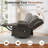 360° Swivel Rocker Recliner for Adults, Recliner Chair with Massage and Heating, Rocking Chair with Cup Holder, Manual Recliner Chair for Living Room, Bedroom-129421943