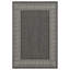 Anthracite 5 pi 3 po X 7 pi 3 po Tapis intérieur / extérieur-346682109