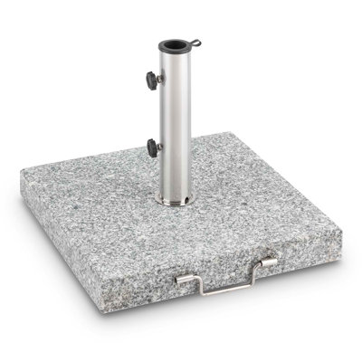Schirmherr 30.4 kg Metal and Stone Umbrella Base with Wheels