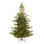 Norwegian Feel Real Hinged 7.5' Green Spruce Artificial Christmas Tree with 750 Clear Lights with Stand