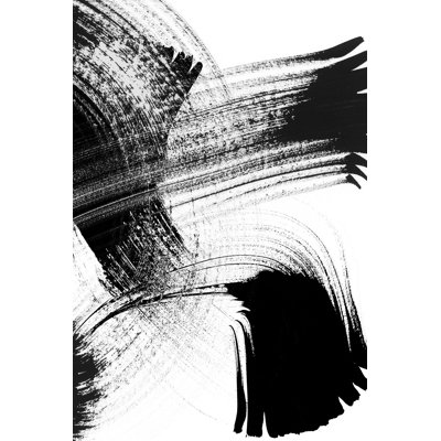" Your Move On White VII " by Sharon Chandler Painting Print