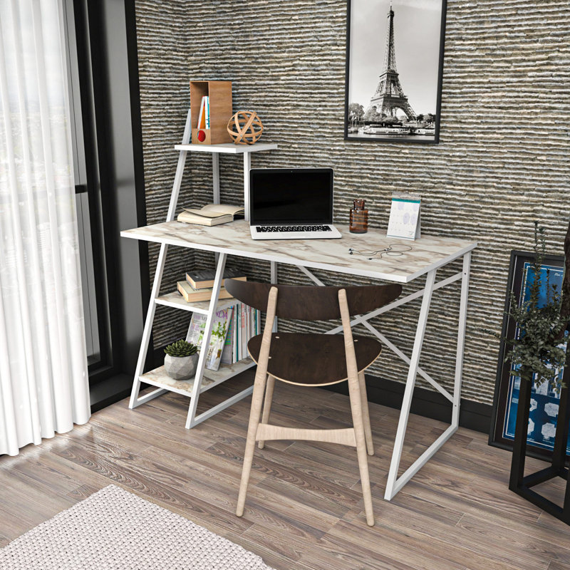 Admira Computer Desk, Ephesus/White