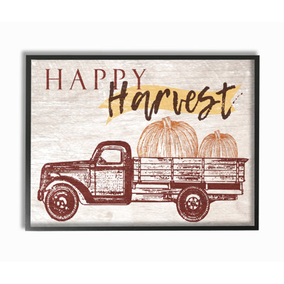 «Happy Harvest Giant Pumpkin Truck», impression