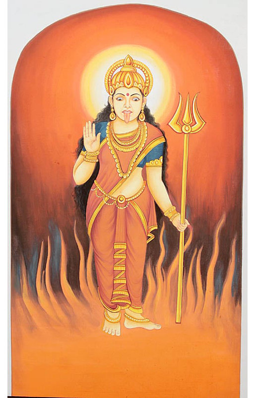 Rare Goddesses Of India Series Jwaala Devi