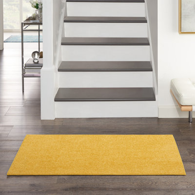 Nourison Essentials Yellow Indoor/Outdoor Area Rug