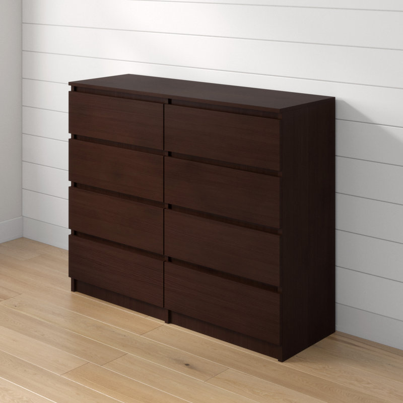 Helen 120cm W 8 - Drawer Chest of Drawers, Wenge