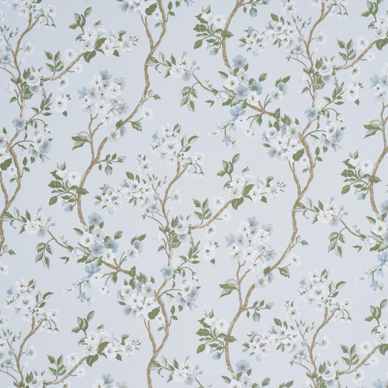 Cherry Blossom Fabric, Gold
