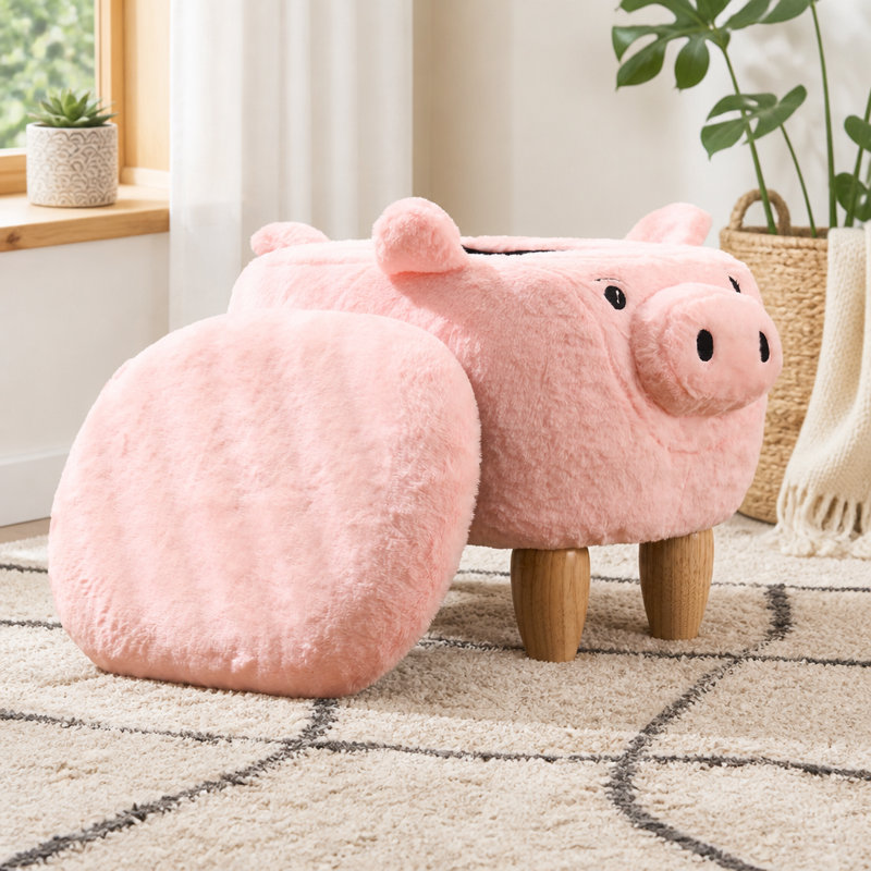 Upholstered Faux Fur Standard