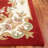 Stengel Aubusson Hand Tufted Wool/Cotton Floral Rug in Ivory/Rust-1755404703