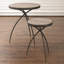 Tripod Table w/Grey Marble Top-Sm