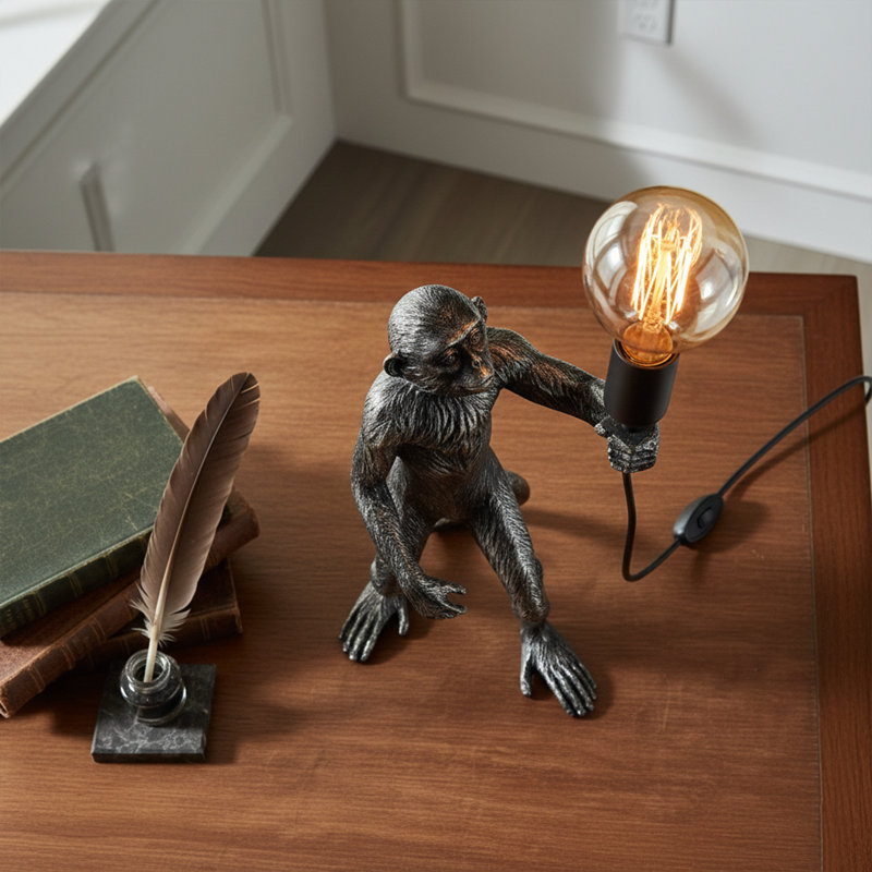 Auerbach 18" Monkey Novelty Table Lamp