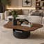 Table basse 47,24 po Mid-Century Cloud