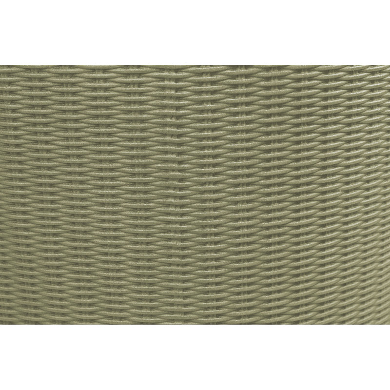 Desert Sand Wicker 50-Gallon Flat Top Rain Barrel