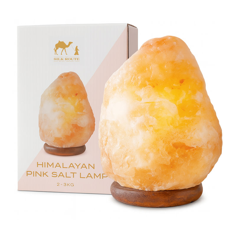 Himalayan Salt Lamp 2-3kg / 4.4lbs - 6.1lbs
