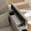 Chaise d'appoint moderne avec repose-pieds-130134396