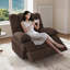 Fauteuil inclinable à bascule surdimensionné pour adultes de salon