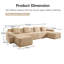 Canapé modulaire en U modulaire à 4 places-1355148054-1355148049-1355148050