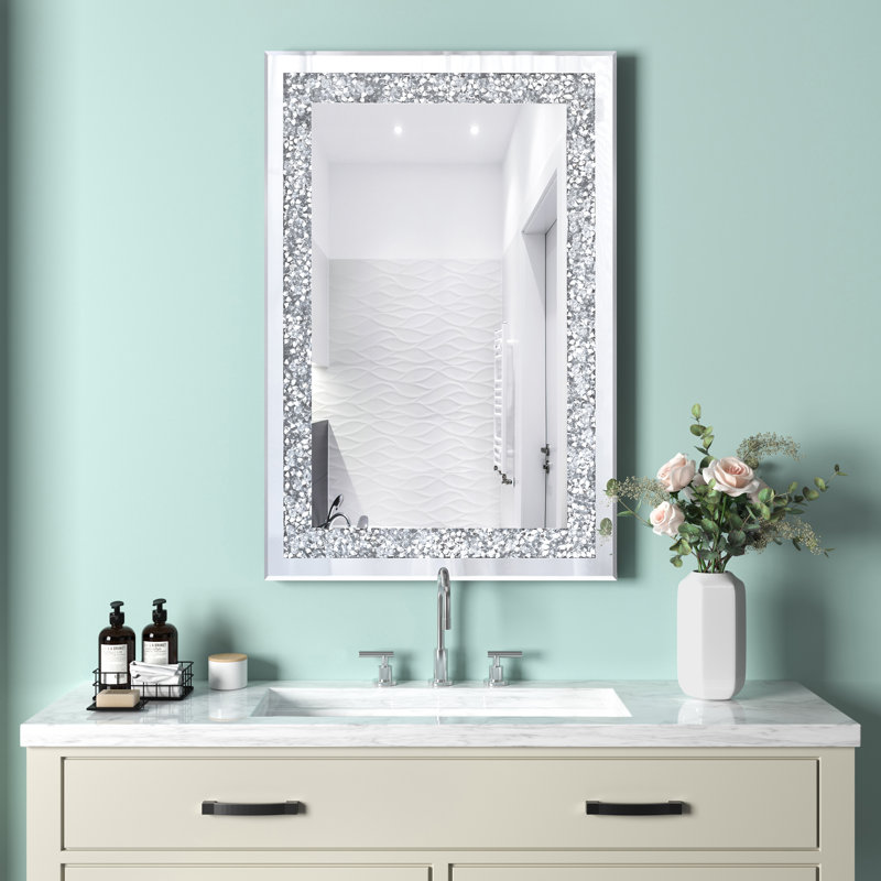 Miroir décoratif mural Davaunte, 27,3 po x 19,5 po