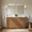Ensemble de meuble-lavabo double 60 po Francesca-134488568-134488569