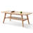 Centre Table Low Table 100% Solid Wood Top Plate Desk Coffee Table