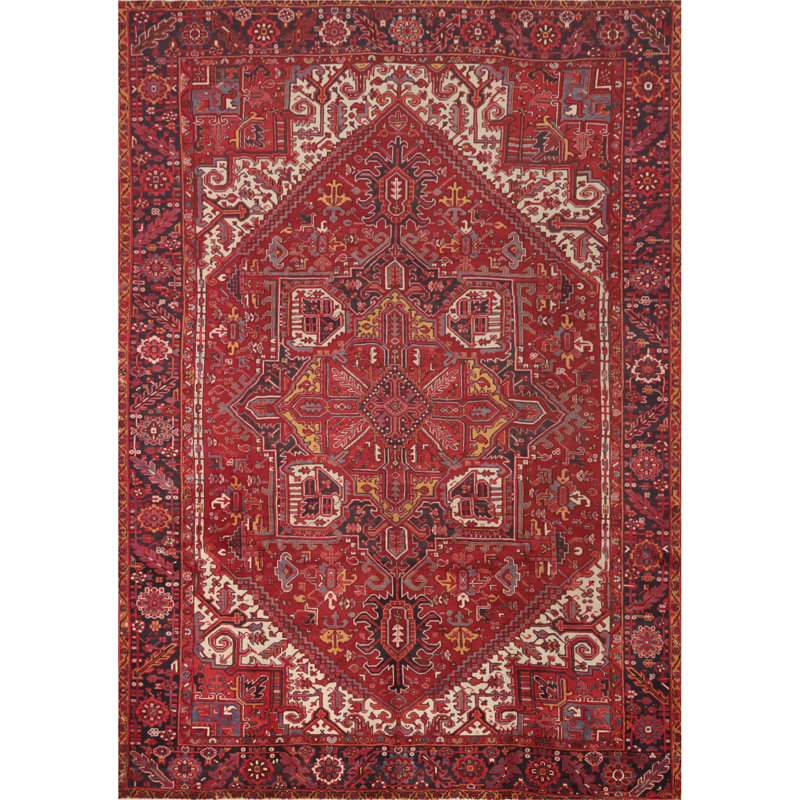 Tapis oriental rouge 10x13