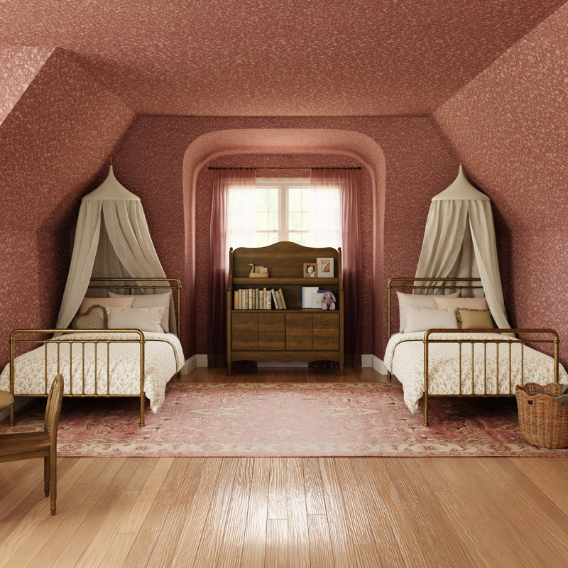 Liberty Library Hutch, Natural Walnut