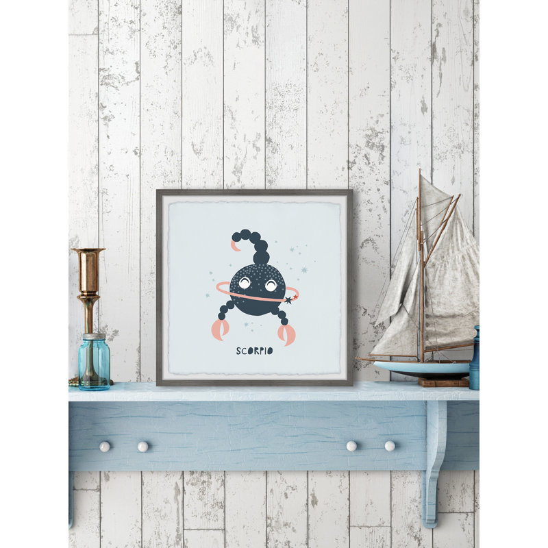 I'm A Scorpio - Single Picture Frame Print, 30cm H x 30cm W