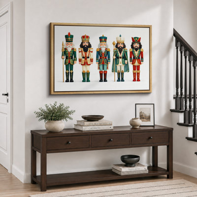 Art de Noël casse-noisette, images de chambre de bébé, impression sur toile encadrée