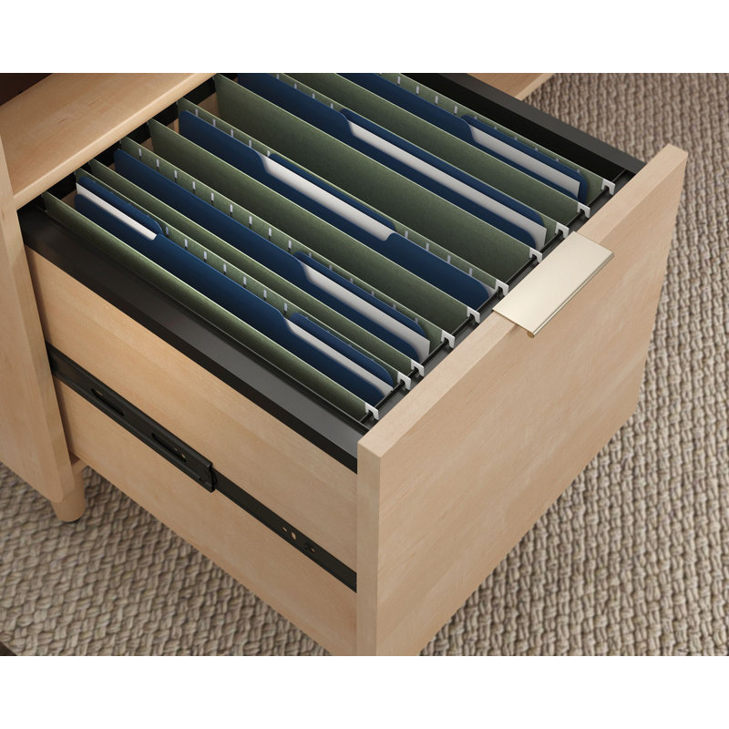 Bureau d'écriture rectangulaire l 59,055 po Jivon, Brun clair