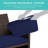 4-Piece Outdoor Wicker Patio Conversation Furniture Set w/ Table, Cushions-1970125241