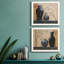 Asian Calm I - ensemble de 2 peintures sur toile encadrées-952334721-952334728