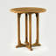Essex Outdoor Round Teak Bar Table