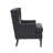 Accent Chair with Solid Wood Frame