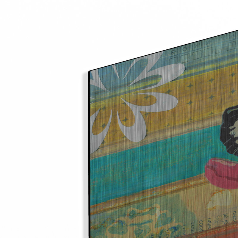 «Beast Friend» par Judy Verhoeven, art mural en métal, H 24 po x l 36 po