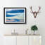 Airplane Through The Clouds - Single Picture Frame Painting-55547470-55547471