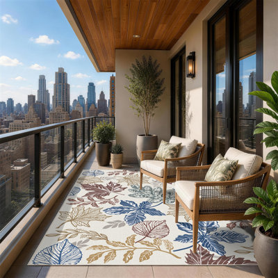 Botanical Indoor/Outdoor Area Rug