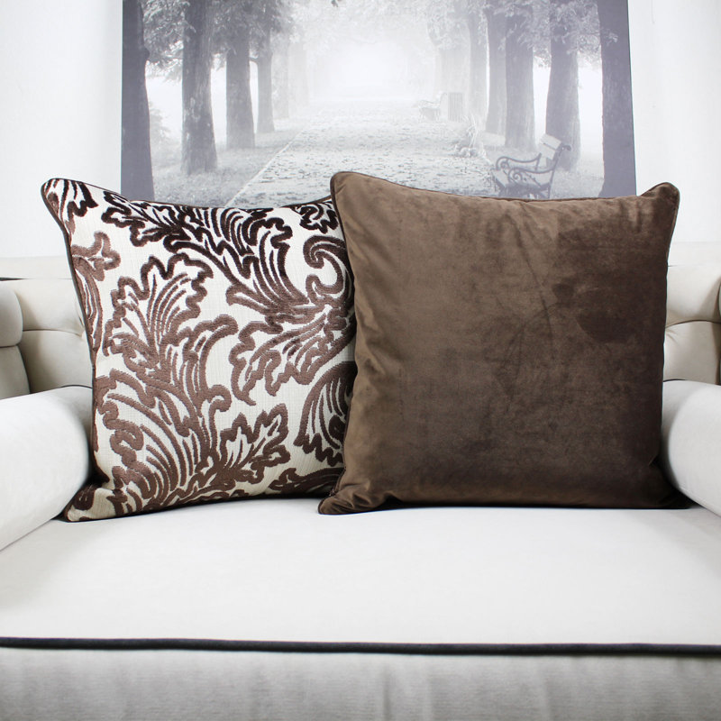  Modern Velvet Throw Pillow