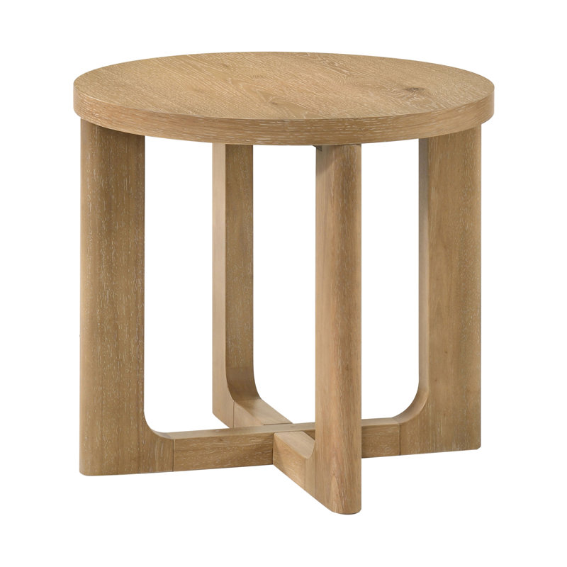 Table de bout rustique 23,9 po, brun, Rustic Brown