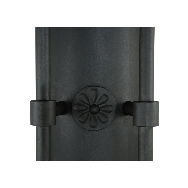 Warwick Steel Candle Wall Light