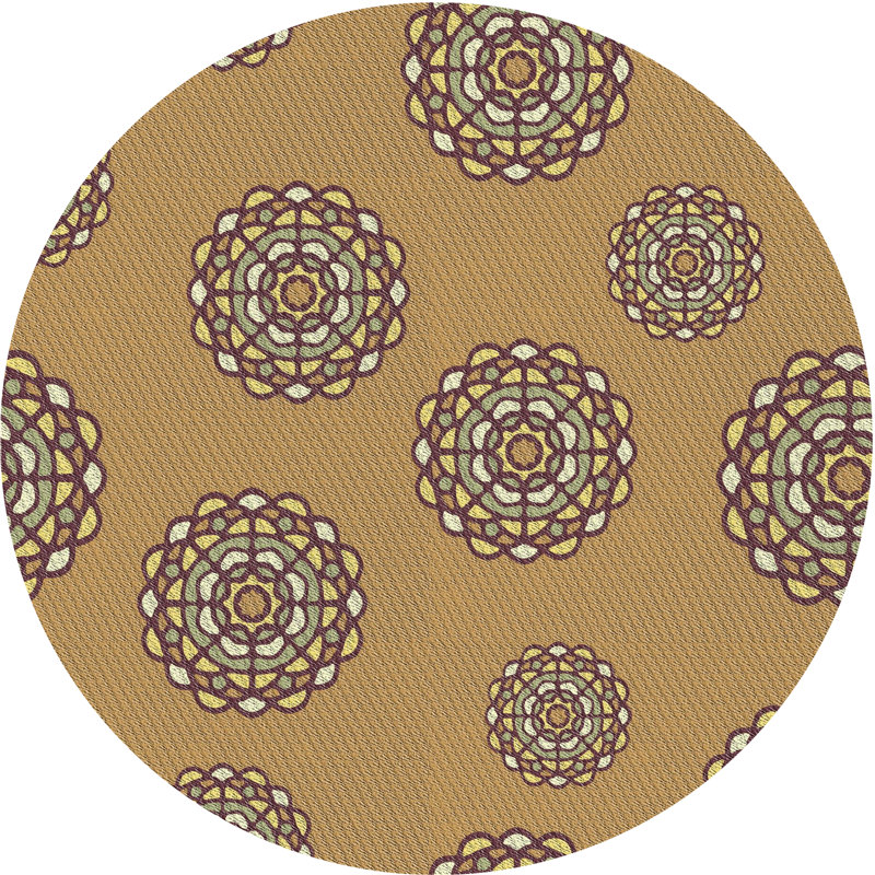 Tapis brun Bergelmir, Rond 8 pi